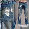 Hamnett Scratch Jeans - Distressed Jeans