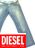 Diesel Rivec - Diesel Kultar - Distressed Look Jeans
